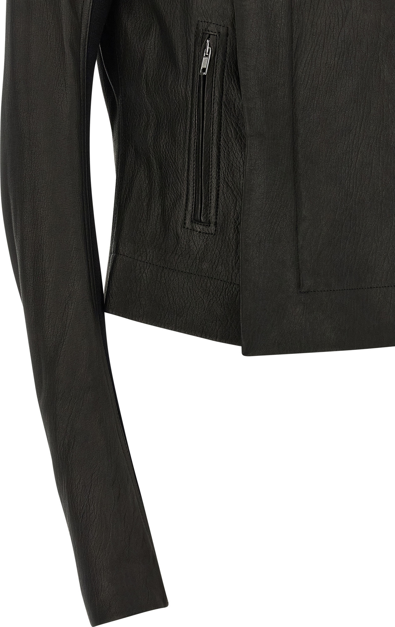 Leather Jacket Rick Owens Classic Biker