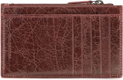 Wallet Balenciaga Bordeaux Lamb Ovis Aries Aries