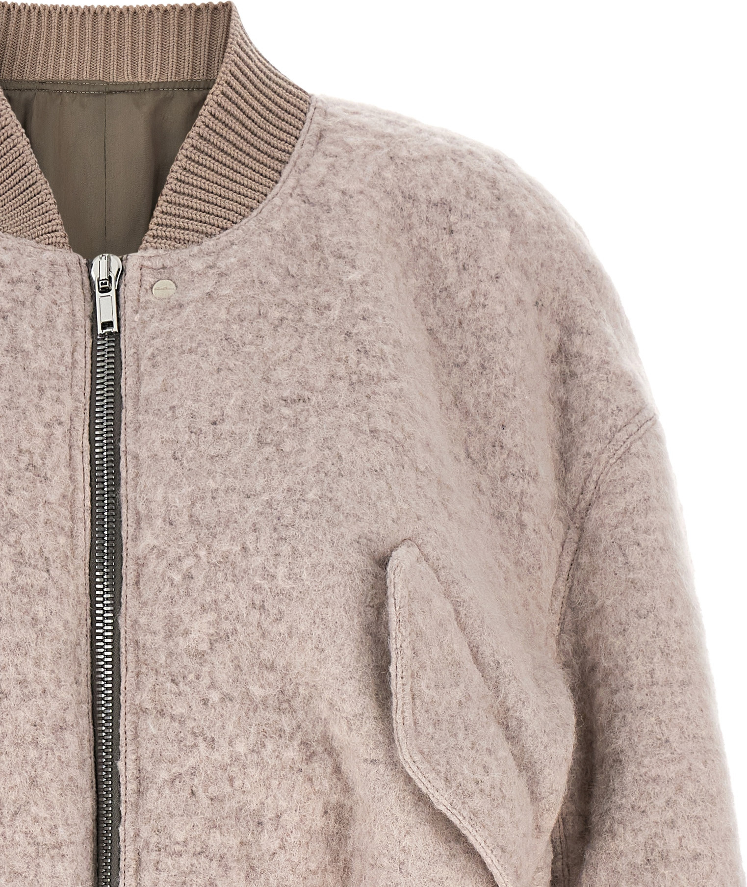Bomber Jacket Rick Owens Secchia Cropped Flight