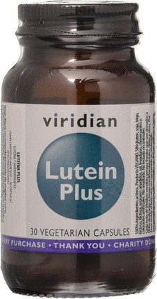 Dietary Supplement Viridian Lutein Plus