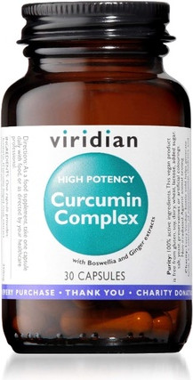 Food Supplement Viridian Curcumin Complex