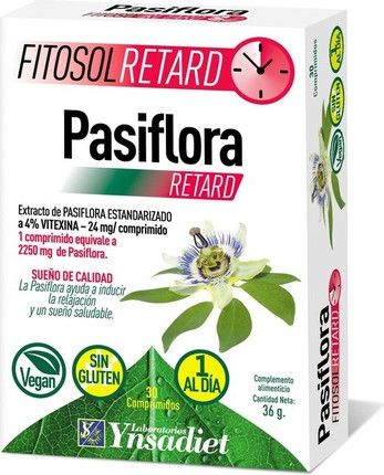 Dietary Supplement Ynsadiet Pasiflora Fitosol Retard