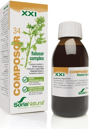 Food Supplement Soria Natural Composor 34 Complex XXI