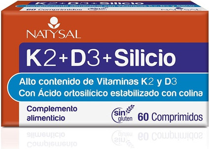 Nutricosmetics Natyasal Vitamina K2 D3 Silicon