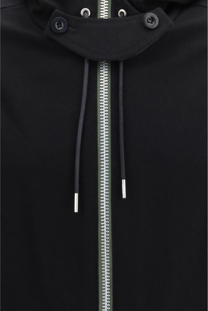 Sweatshirt Sacai Black Wool Oves Aries