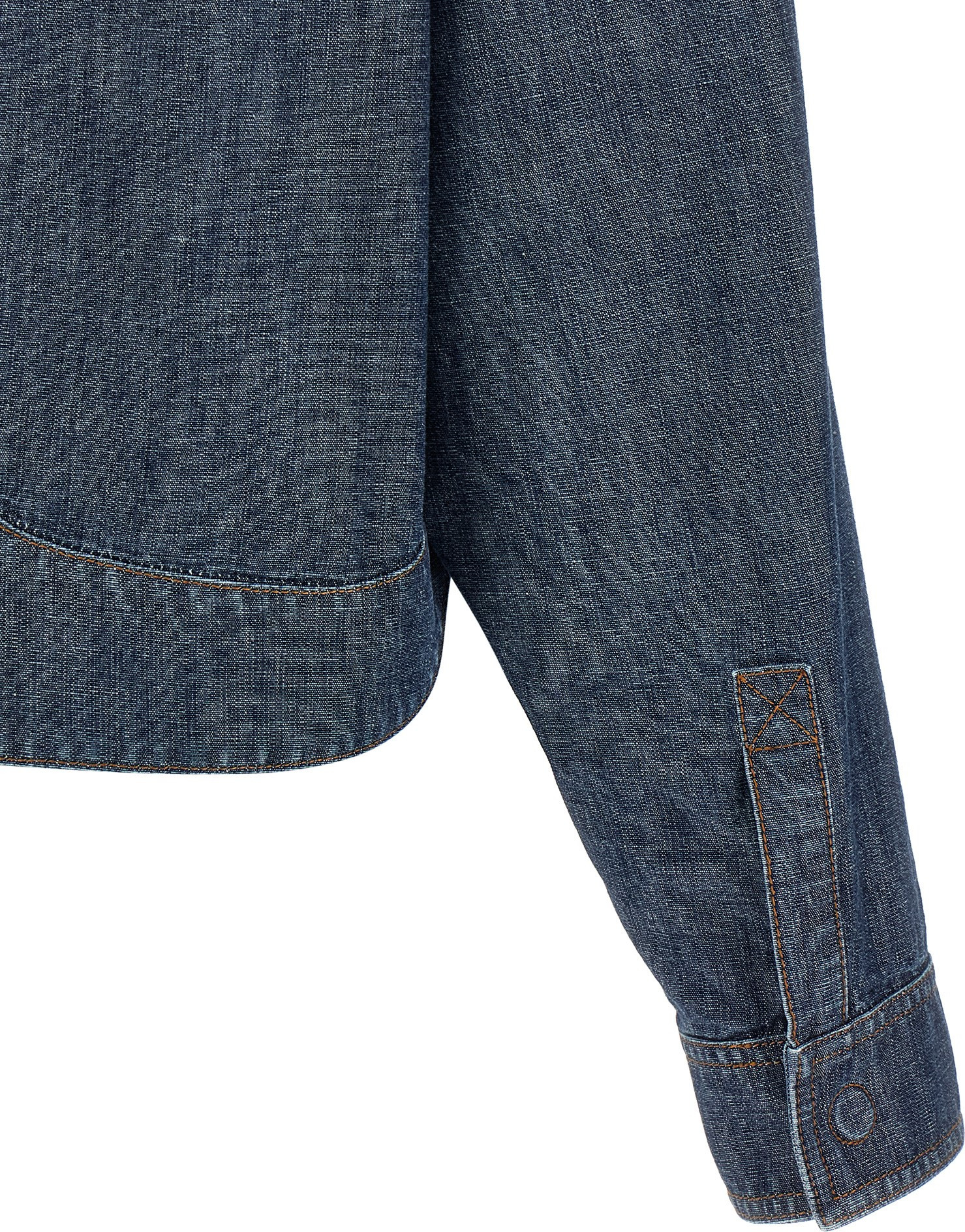 Fendi Jacke aus blauem Baumwoll-Denim