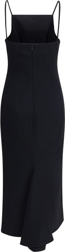 Schwarzes Viskose-Freizeitkleid von Givenchy