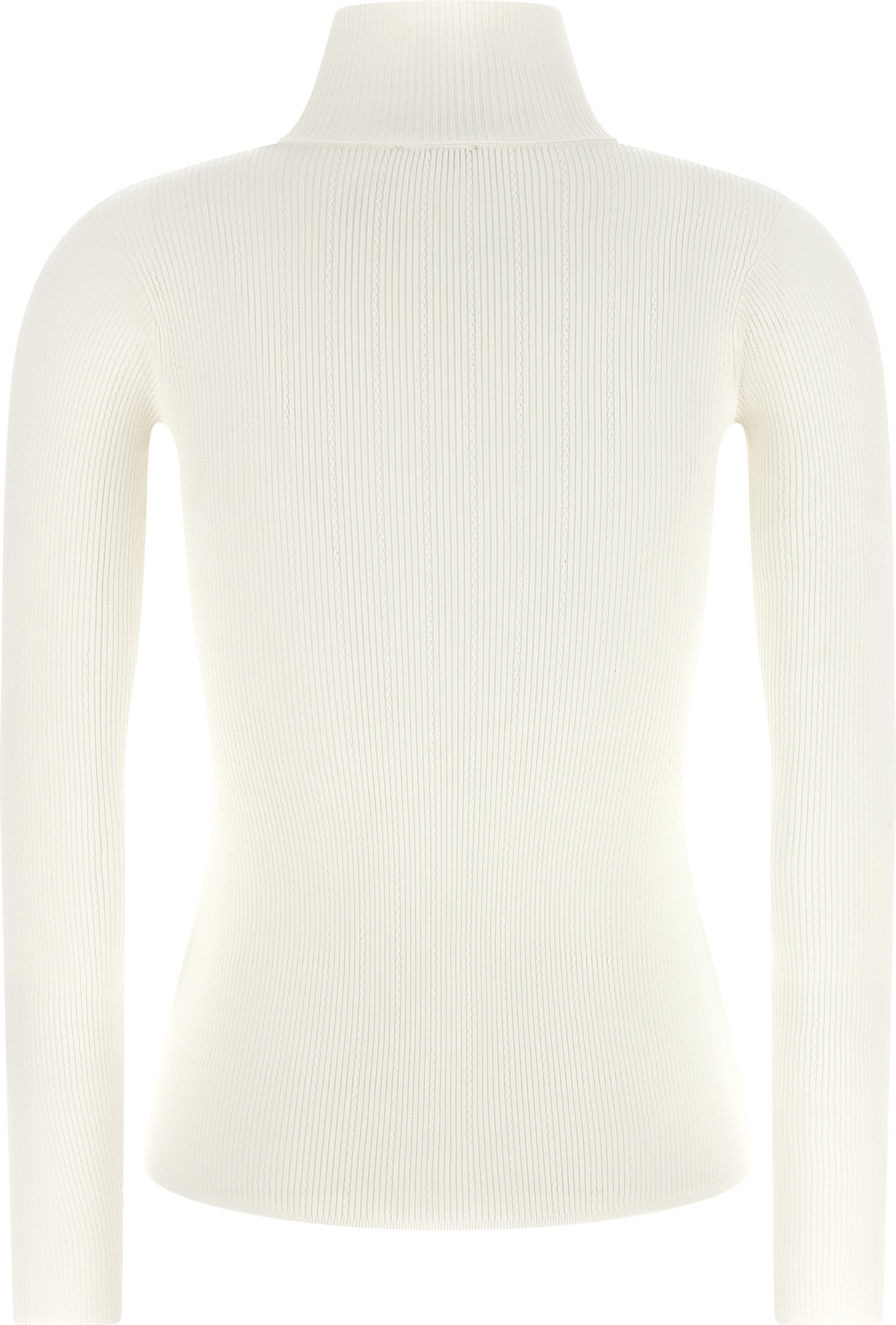 Cardigan Elisabetta Franchi White Lycra