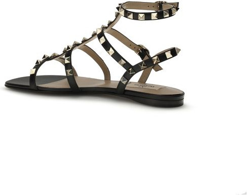 Flache Sandalen Valentino Garavani Rockstud
