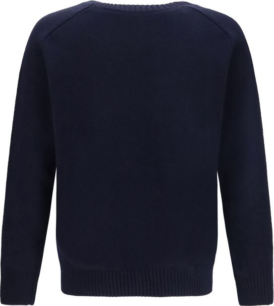 Sweatshirt Brooksfield Blue Wool Oves Aries