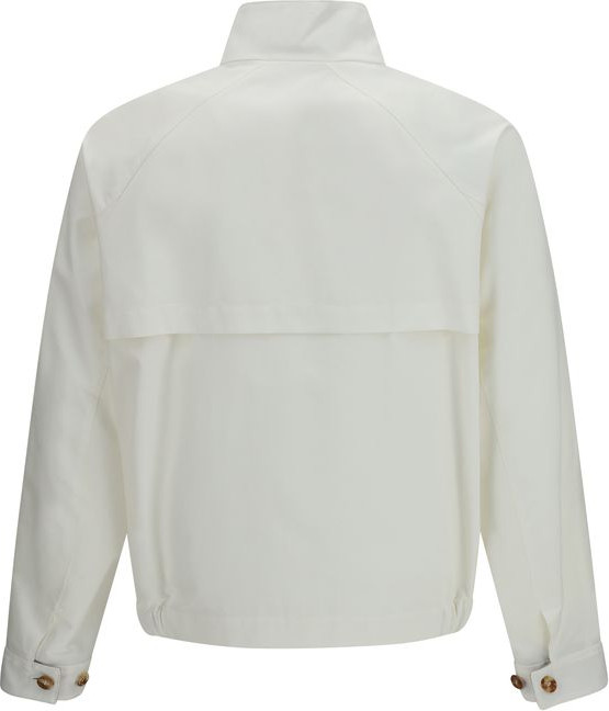 Jacket Brunello Cucinelli Weiße Baumwolle durchgehend