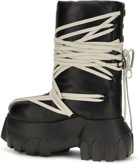 Boots Rick Owens Megalace Lunar Mega Tractor